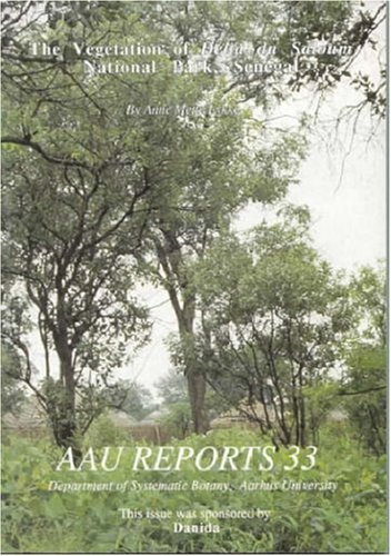 9788787600422: Vegetation of Delta Du Saloum National Park, Senegal: 33 (AAU Reports)