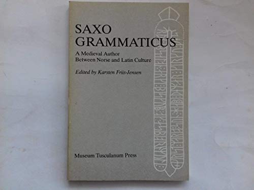 Stock image for Saxo Grammaticus for sale by Rosario Beach Rare Books