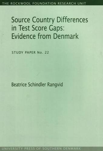 Stock image for Source Country Differences in Test Score Gaps for sale by PBShop.store US