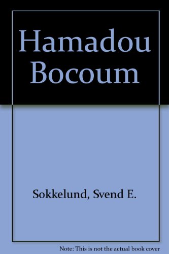 Stock image for Hamadou Bocoum for sale by Lorrin Wong, Bookseller
