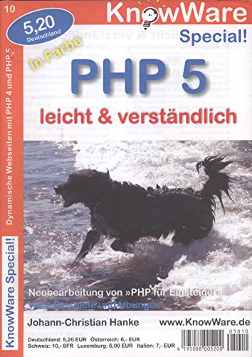 Imagen de archivo de PHP 5 leicht & verstndlich. Dynamische Webseiten mit PHP 4 und PHP 5 a la venta por medimops