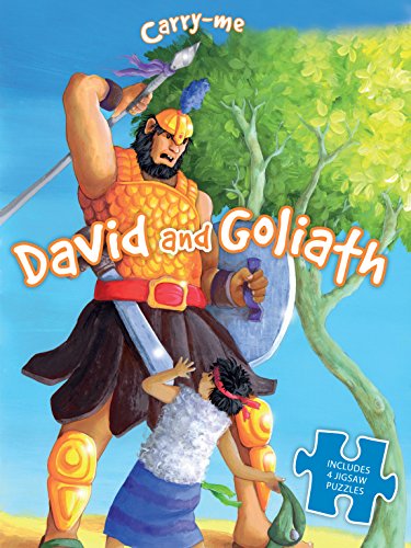 Beispielbild fr Carry Me Puzzle Book: David and Goliath: 8 Pages, 4 Puzzles, 16 Pieces Each Puzzle zum Verkauf von AwesomeBooks
