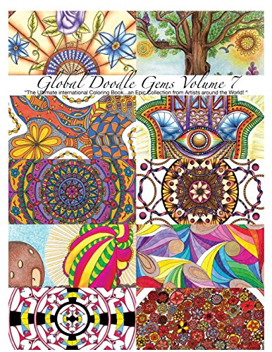 9788793385276: Global Doodle Gems Volume 7: "The Ultimate Coloring Book...an Epic Collection from Artists around the World! "
