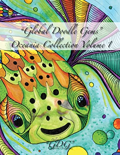 Imagen de archivo de Global Doodle Gems Oceania Collection Volume 1: Adult Coloring Book a la venta por ALLBOOKS1