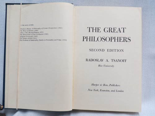 Stock image for The Great Philosophers for sale by Better World Books