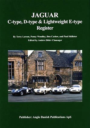9788799771400: Jaguar C-Type, D-Type, & Lightweight E-Type Register