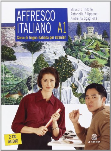 9788800203319: Affresco italiano A1. Corso di lingua italiana per stranieri
