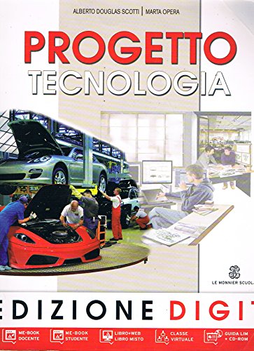 9788800210980: Progetto tecnologia. Vol. A-B. Per la Scuola media. Con CD-ROM. Con espansione online