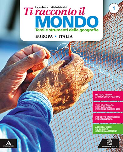 9788800355957: Ti racconto il mondo. Per la Scuola media. Con e-book. Con espansione online. Con 3 libri: Atalnte-Regioni-Quaderno (Vol. 1)