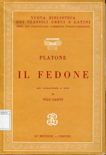 9788800432733: Fedone (Opere scelte e commentate di lett. greca)