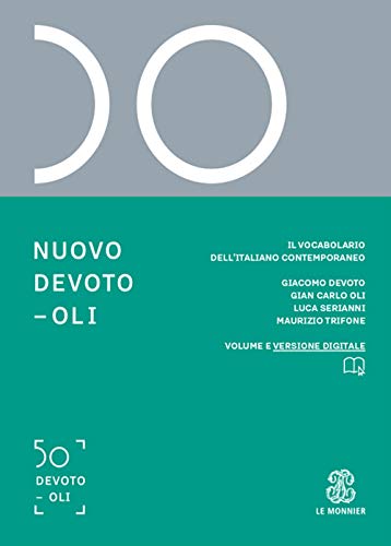 9788800500838: Nuovo Devoto-Oli. Il vocabolario dell’italiano contemporaneo 2020