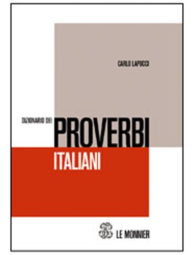 9788800510226: Dizionario dei proverbi italiani