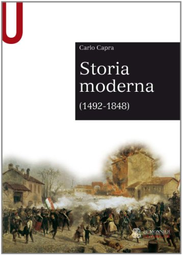 9788800740654: Storia moderna (1492-1848) (Sintesi)