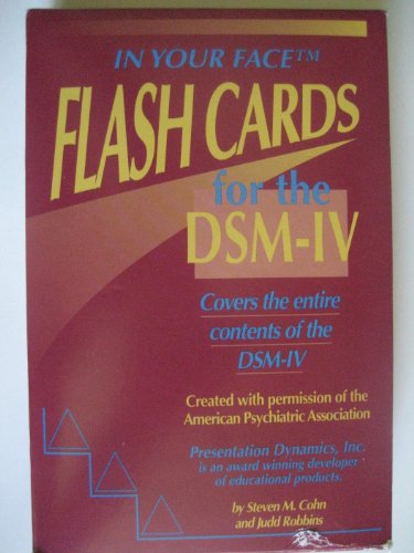 Imagen de archivo de In Your Face Flash Cards - for the DSM-IV a la venta por Blindpig Books