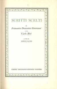 Imagen de archivo de Scritti scelti. a la venta por FIRENZELIBRI SRL
