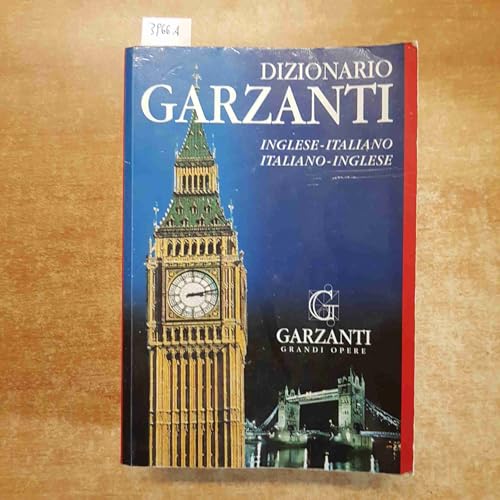 9788802062082: Dizionario Garzanti Inglese - Italiano