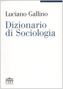 9788802074825: Dizionario di sociologia