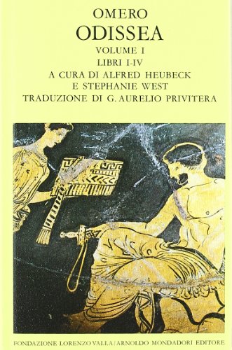 9788804192534: Odissea. Libri I-IV (Vol. 1)