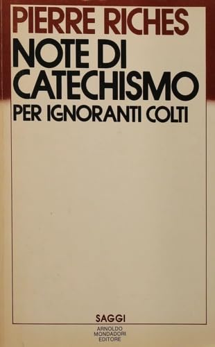 Beispielbild fr Note di catechismo per ignoranti colti (Oscar uomini e religioni) zum Verkauf von medimops