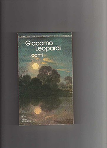 Beispielbild fr Canti (Italian Edition) zum Verkauf von Best and Fastest Books