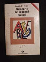 9788804354499: Dizionario dei cognomi italiani