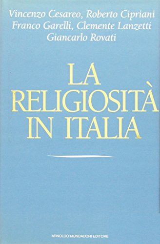 Beispielbild fr La religiosit in Italia. zum Verkauf von medimops