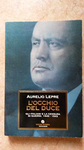 9788804427698: Occhio Del Duce (L')