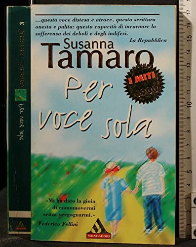 Stock image for Per Voce Sola for sale by A.C. Daniel's Collectable Books