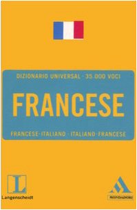 9788804554608: Langenscheidt. Francese. Francese-italiano, italiano-francese