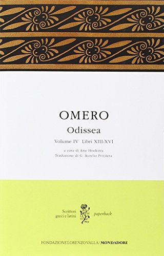 Imagen de archivo de Odissea. Testo greco a fronte a la venta por libreriauniversitaria.it