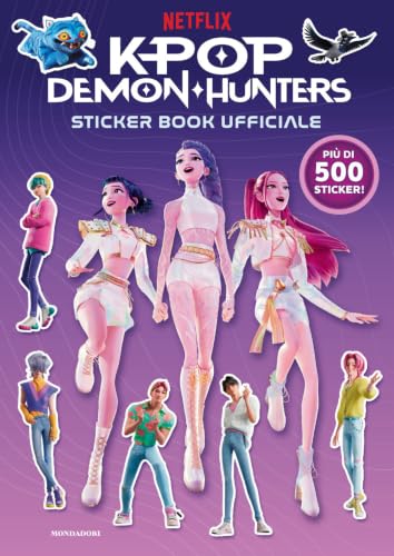 KPOP DEMON HUNTERS. STICKER BOOK UFFICIALE. EDIZ. A COLORI