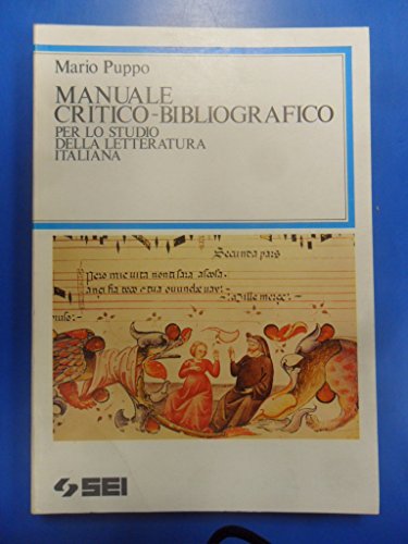 9788805037148: Manuale critico-bibliografico