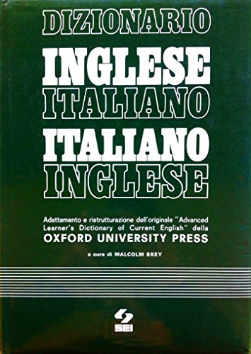 9788805049295: Dizionario inglese-italiano, italiano-inglese. Adattamento e ristrutturazione dell'originale Advanced learner's dictionary of current English ... Della Oxford University Press (Atlanti)