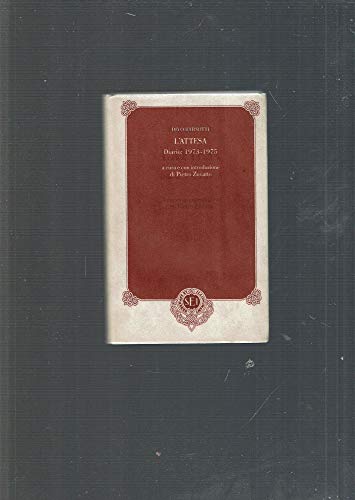 L'attesa: Diario, 1973-1975 (I compagni di vita) (Italian Edition) (9788805055142) by Barsotti, Divo