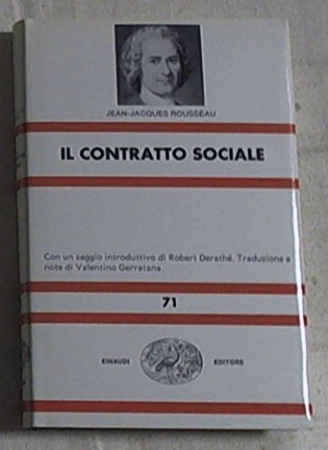 9788806008857: Il Contratto Sociale