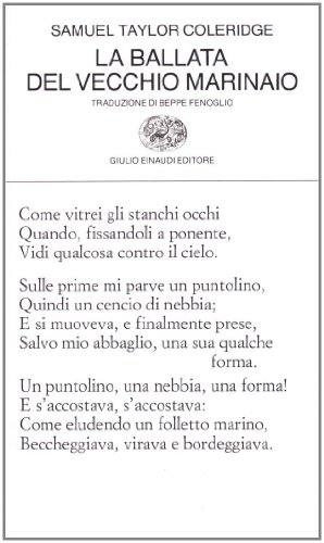 La ballata del vecchio marinaio (9788806023522) by Samuel Taylor Coleridge