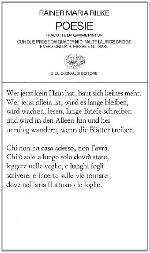 Beispielbild fr Poesie. zum Verkauf von FIRENZELIBRI SRL