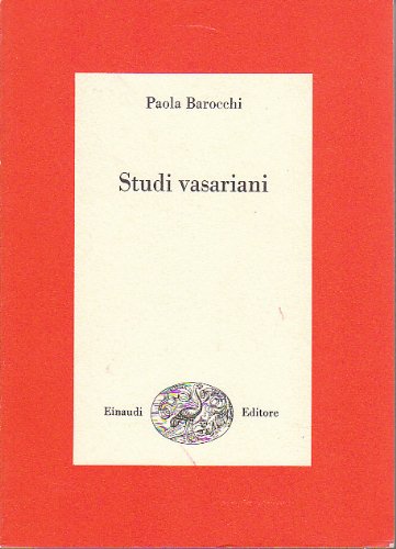 9788806057169: Studi vasariani (Saggi) (Italian Edition)