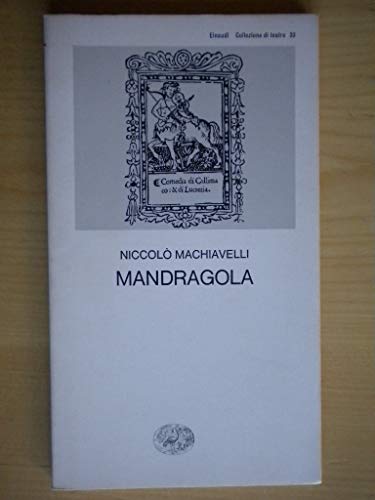 Stock image for Mandragola. A cura di Guido davico Bonino for sale by Liberio
