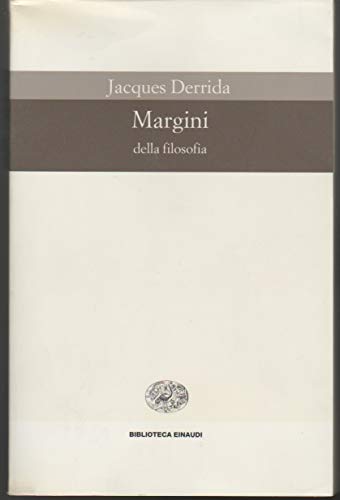 9788806122386: Margini della filosofia