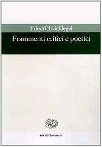 Frammenti critici e poetici (9788806126155) by Unknown Author