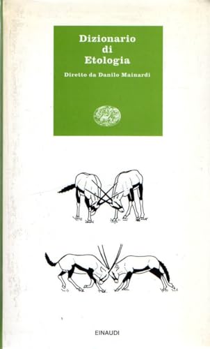 9788806130275: Dizionario di etologia (Grandi opere)