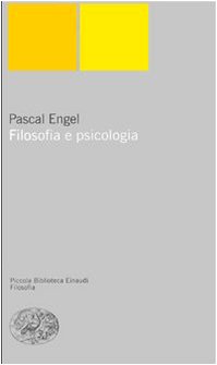 Filosofia e psicologia (9788806150785) by Pascal Engel