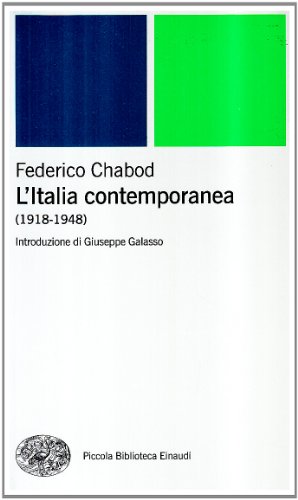 Beispielbild fr L'Italia contemporanea (1918-1948) zum Verkauf von medimops