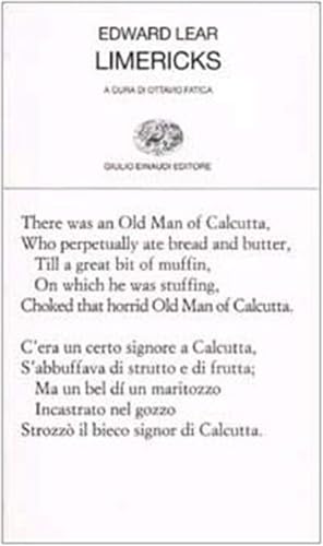 9788806163488: Limericks. Testo inglese a fronte (Collezione di poesia)