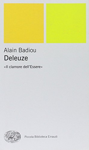 9788806167790: Deleuze. Il clamore dell'Essere