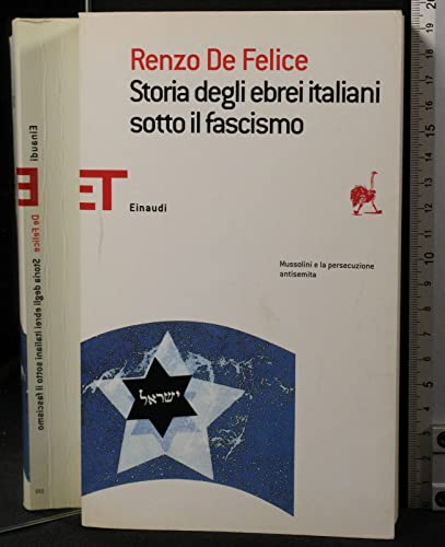 9788806172794: Storia degli ebrei italiani sotto il fascismo (Einaudi tascabili. Saggi)