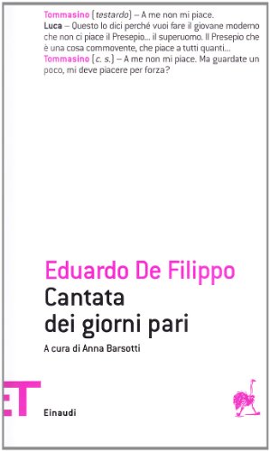 Cantata Dei Giorni Pari (9788806172916) by Eduardo De Filippo