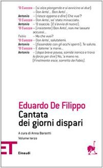 Cantata Dei Giorni Dispari (Italian Edition) (9788806174859) by Eduardo De Filippo