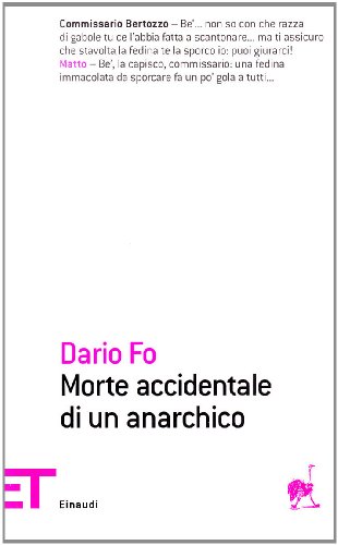 9788806187538: Morte accidentale di un anarchico (Einaudi tascabili. Poesia)